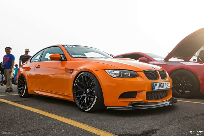 e92m3橙色最后的自然吸气赛道与改装160图