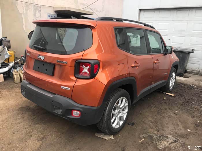 求jeep自由侠芒果橙真车实图