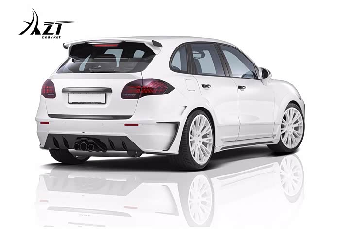 卡宴改装lumma大包围