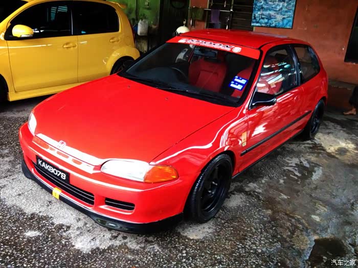 很经典的eg6头文字d