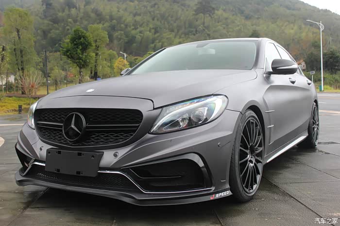 w205改车作业 卡尔森包围 amg轮毂