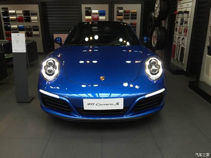 【图】新款911 carrera s宝石蓝实车!_保时捷911论坛_汽车之家论坛