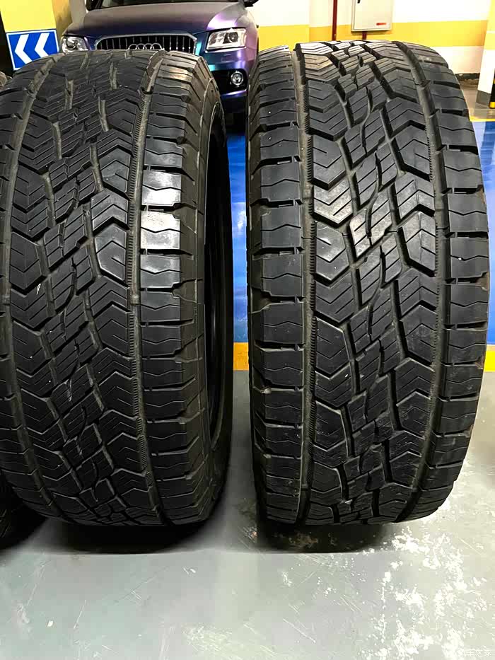 3000公里25555r19马牌at胎