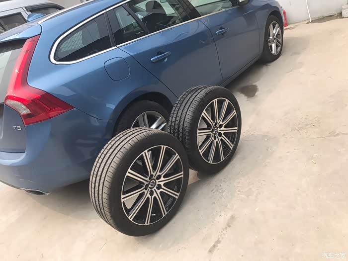 v60海报版轮毂升级改装非常满意欧耶