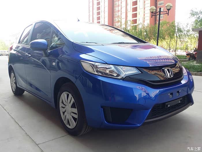 飞度818海洋蓝提车