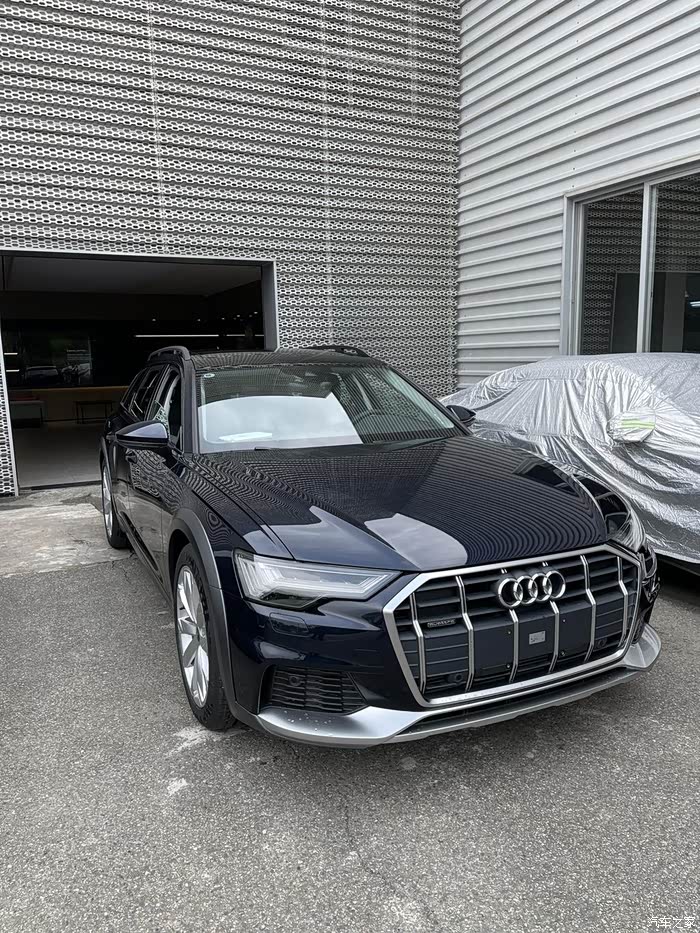 奥迪a6海外车型曝光,定位中大型旅行车,空间大幅提升