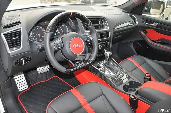 北京盛唐改装奥迪q5小清新内饰