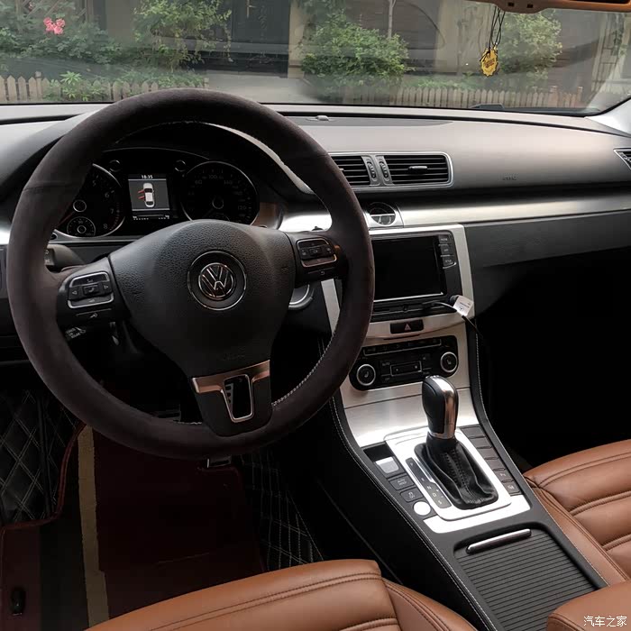 6黑檀木中控小作业_一汽-大众cc论坛_汽车之家论坛