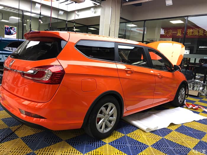 说说你们改的颜色_宝骏310w论坛_汽车之家论坛