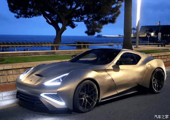 这款车使用了钛合金材料,车身有明显的金属质感,事实也确实如此,这款