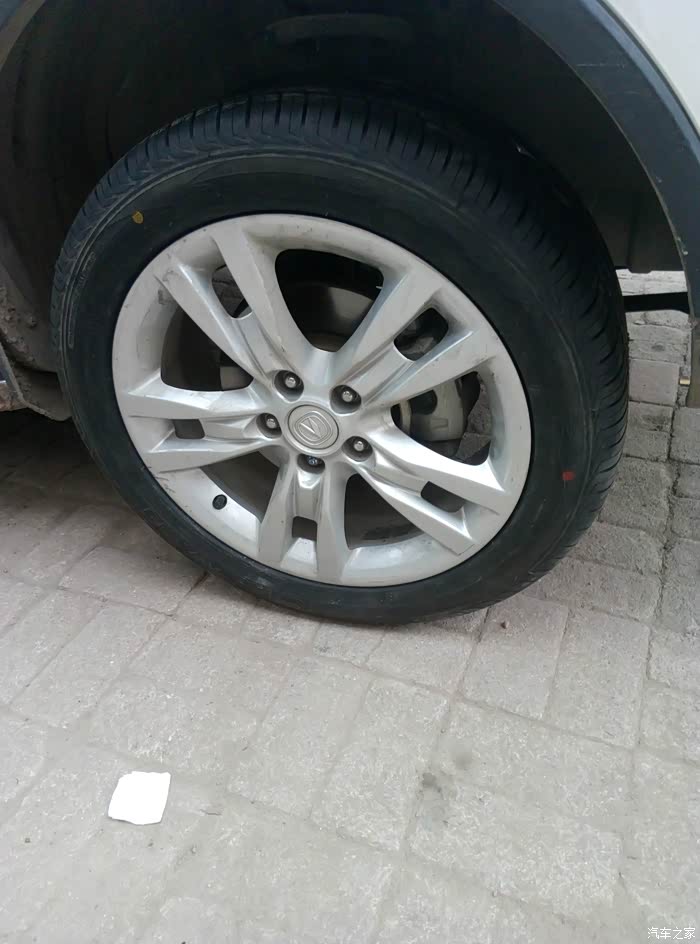 【石家庄cs35车友会】更换长安cs35轮胎全过程