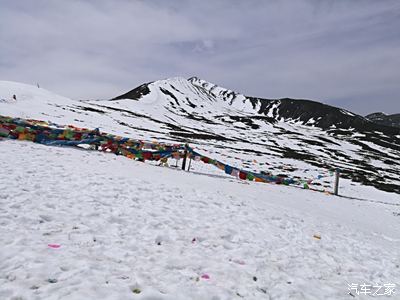 夏天賞雪景——gs翻越4298米折多山