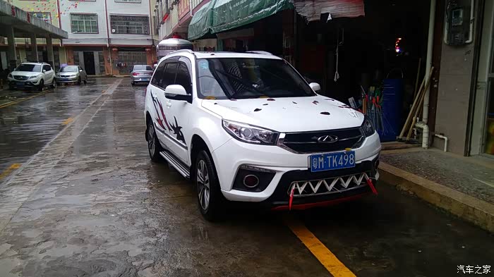改装后的瑞虎3依然霸气十足完美