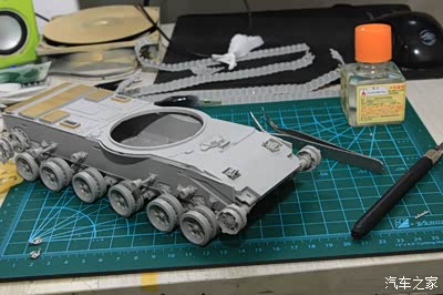 小号手99A主站坦克 数码迷彩涂装