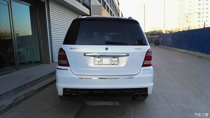 实拍改装后奔驰gl450