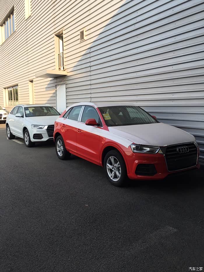 奥迪q3驯鹿棕14t时尚提车上牌加装日记