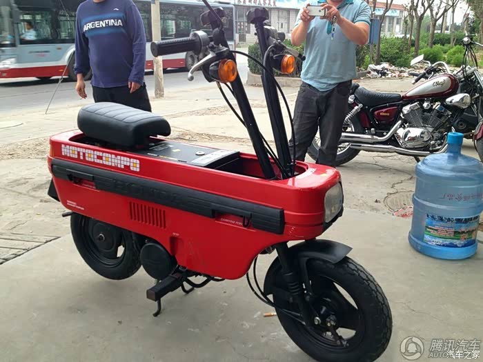 本田出的折叠摩托车