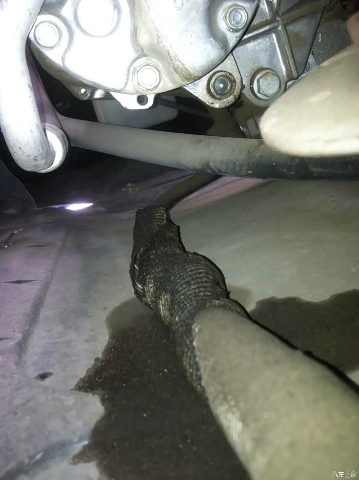 朗逸高压油管漏油