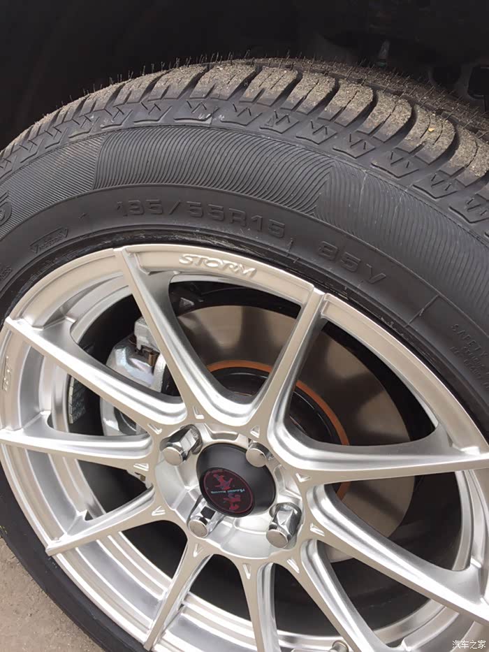 换了雅泛迪n71915寸轮毂后考虑下一步换刹车