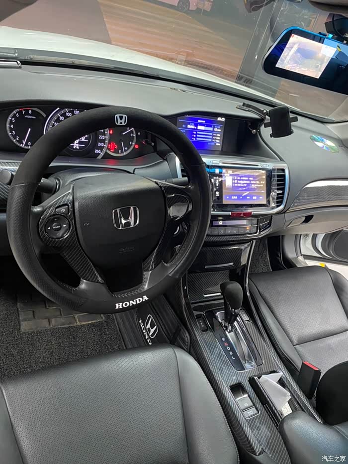 本田9.5雅阁原车升级 低配升级高配 升级高配互联屏 申精!