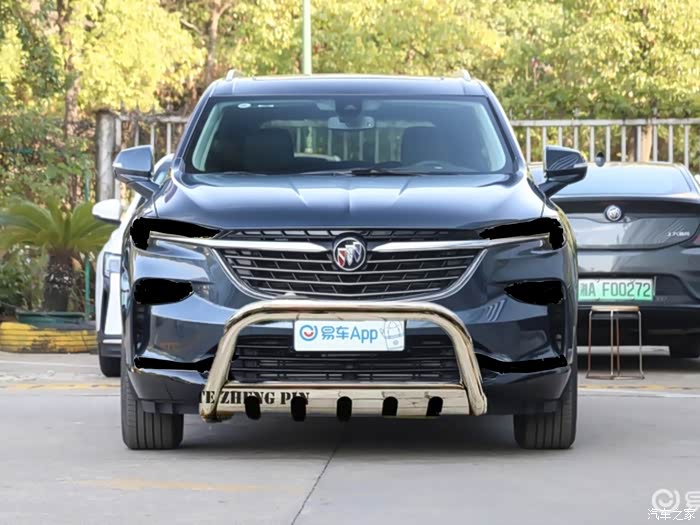 昂科旗改装前脸獠牙