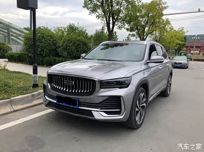 中国星旗舰suv-星越l提车