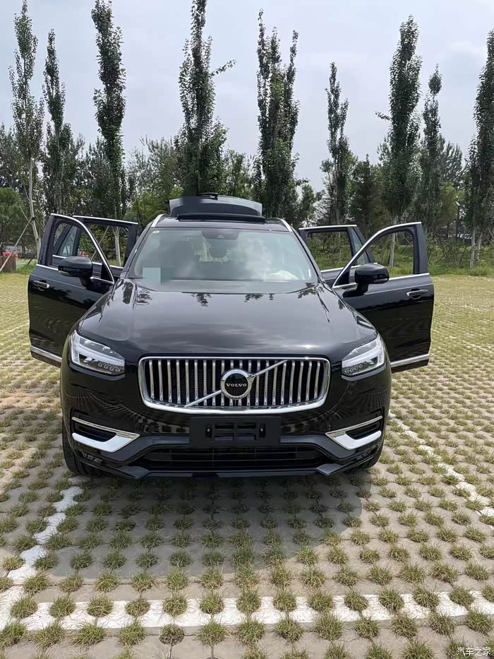 沃尔沃xc90b55座提车作业