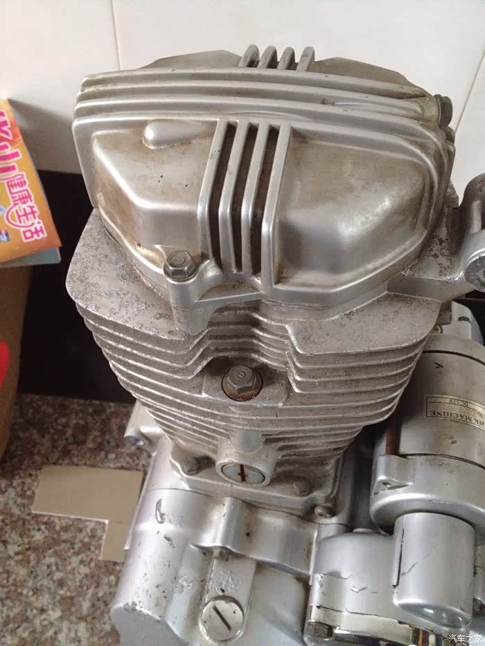 新本cg125发动机成色很好