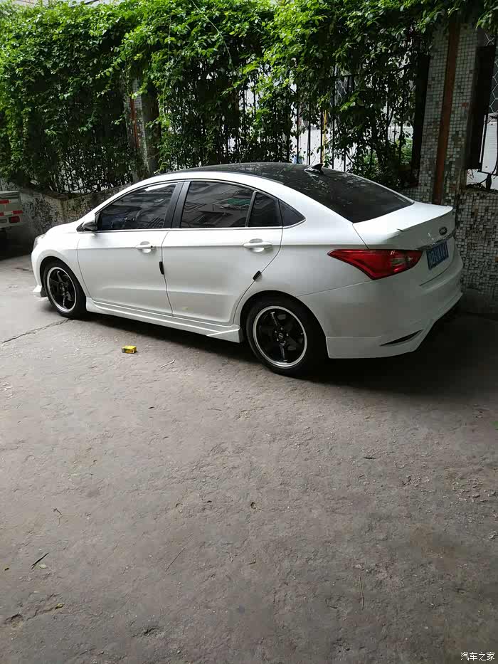 【图】加了包围 又改了轮毂_艾瑞泽5论坛_汽车之家论坛