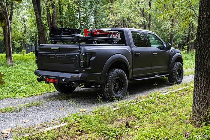 首台福特f150ltd全车改装猛禽外观整车定制喷涂汽车防爆装甲漆