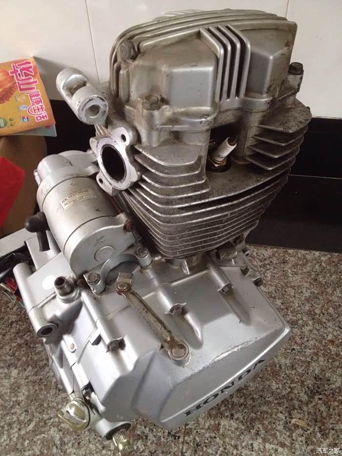 新本cg125发动机成色很好