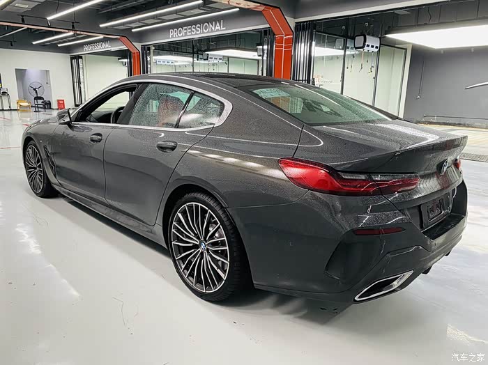 【图】碧玺灰840i提车和感想_宝马8系论坛_汽车之家论坛