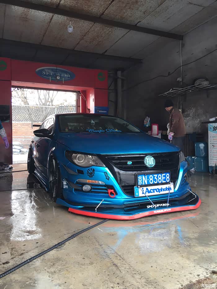 非得逼我换标题才理我大众cc改装gt尾翼看官感觉如何