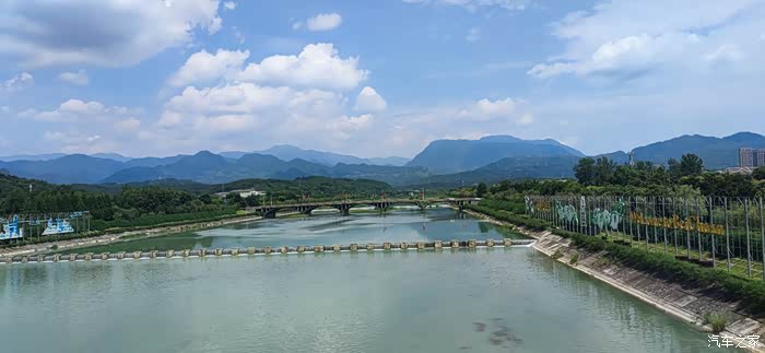 我与长安cs75相伴探访北川禹王桥