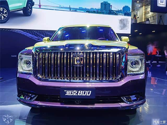 长城再炫技!坦克800亮相,堪称国产库里南,还配v6动力