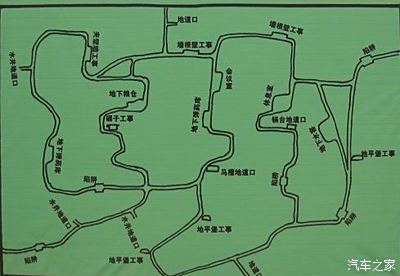 冉庄地道战纪念馆地图图片