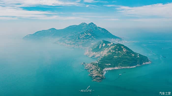 航拍下的灵山岛