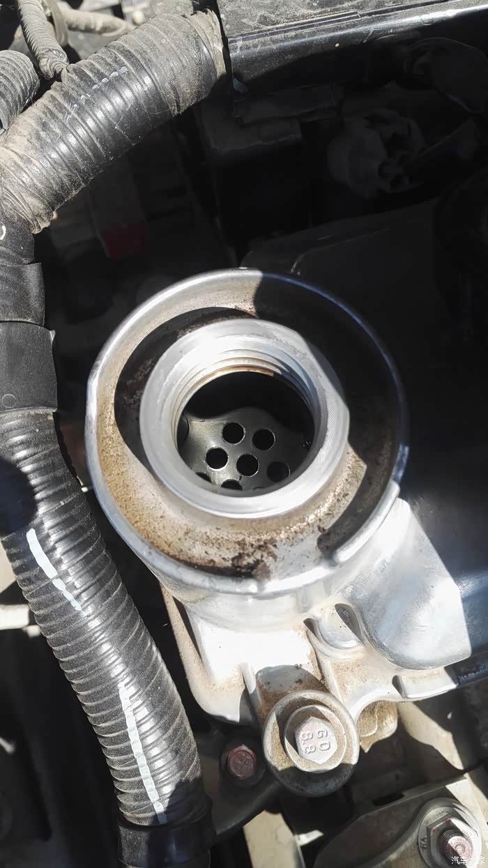 这种机油口怎么看