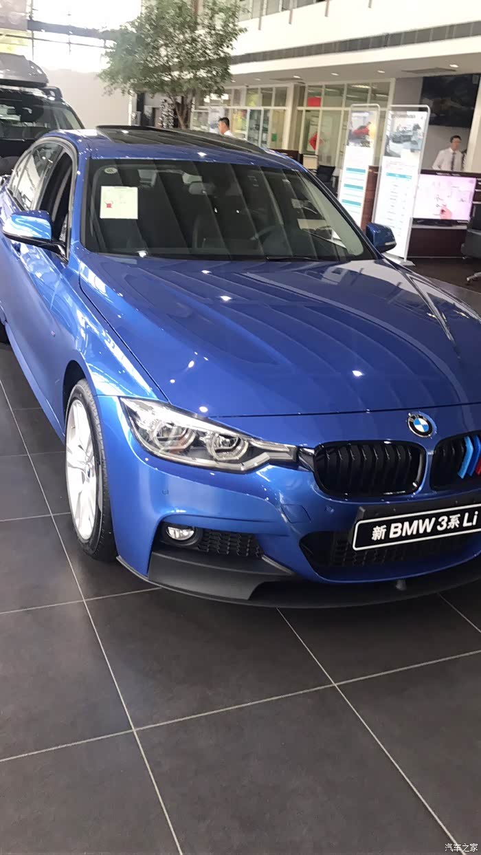 【图】广州妇女准备入手320li m蓝色,朋友说像是男人的车_宝马3系论坛