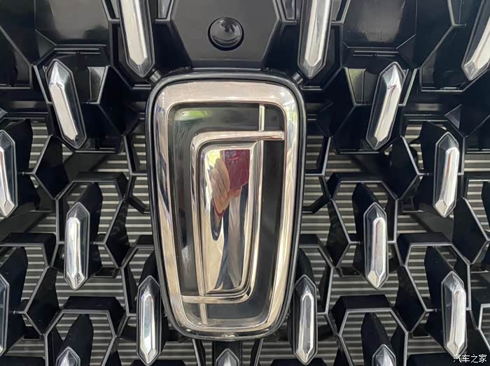 这个一汽奔腾车标,很显档次