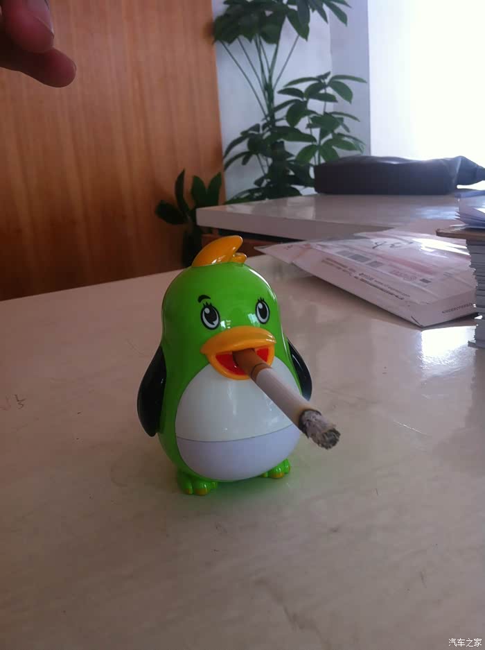 会抽烟的小鸭子
