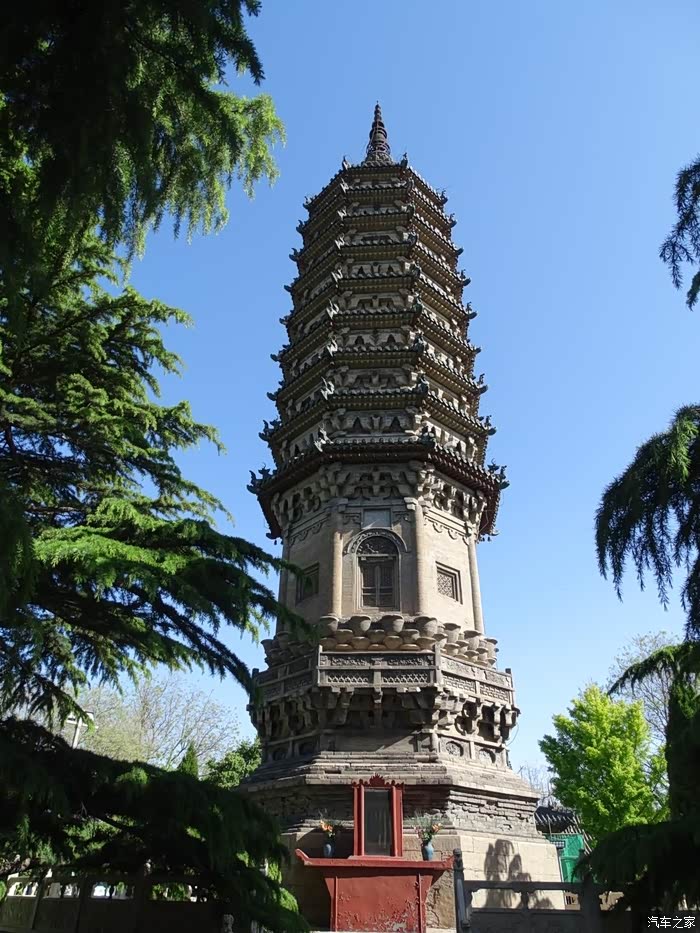 八角九级临济祖庭——河北正定古建筑之旅之灵济寺澄灵塔