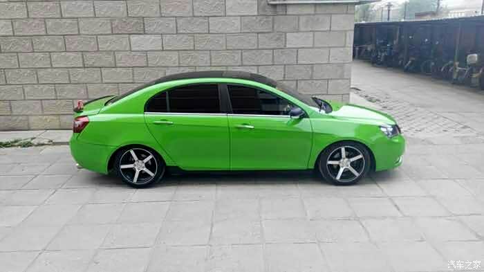 帝豪改色改装大轮毂