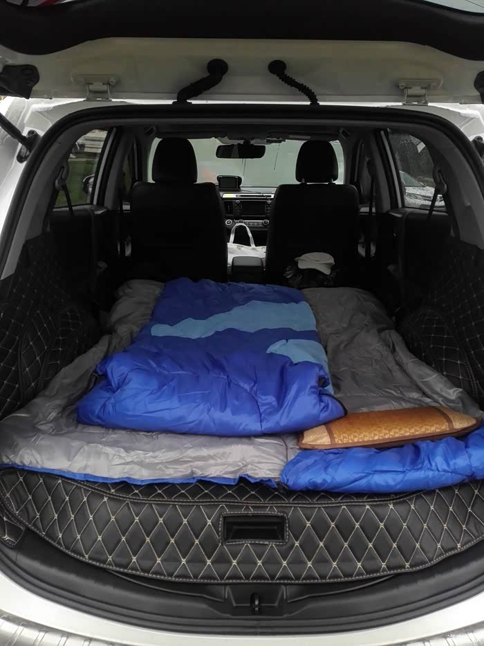 rav4车友陇县关山牧场行—附"后备厢巧改床"