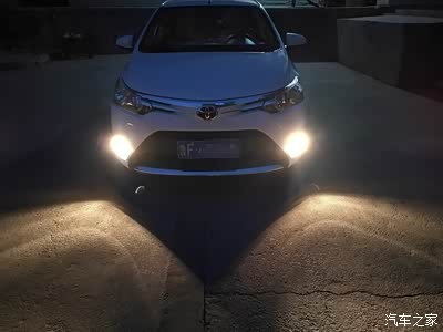 威驰加装雾灯心得