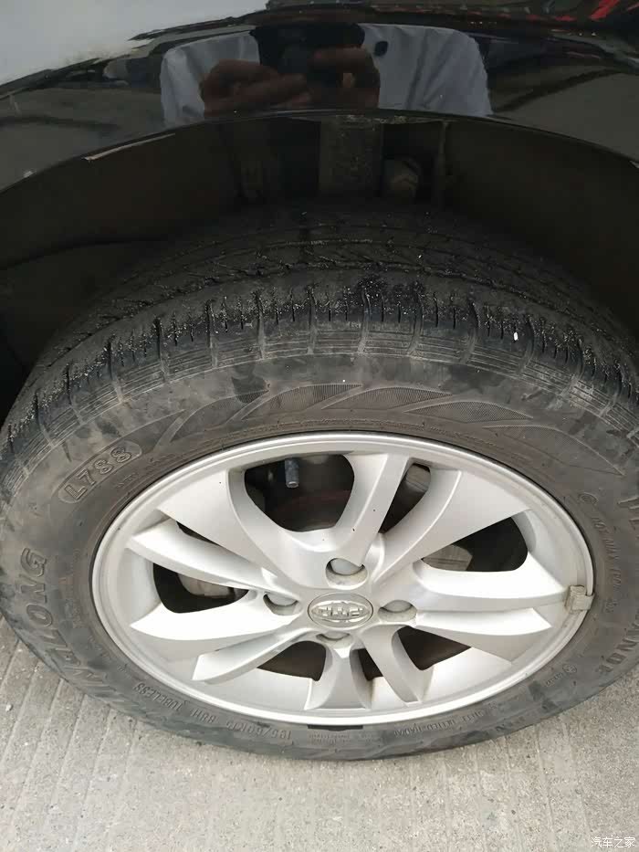 【图】f3原厂轮胎能跑几万公里_比亚迪f3论坛_汽车之家论坛