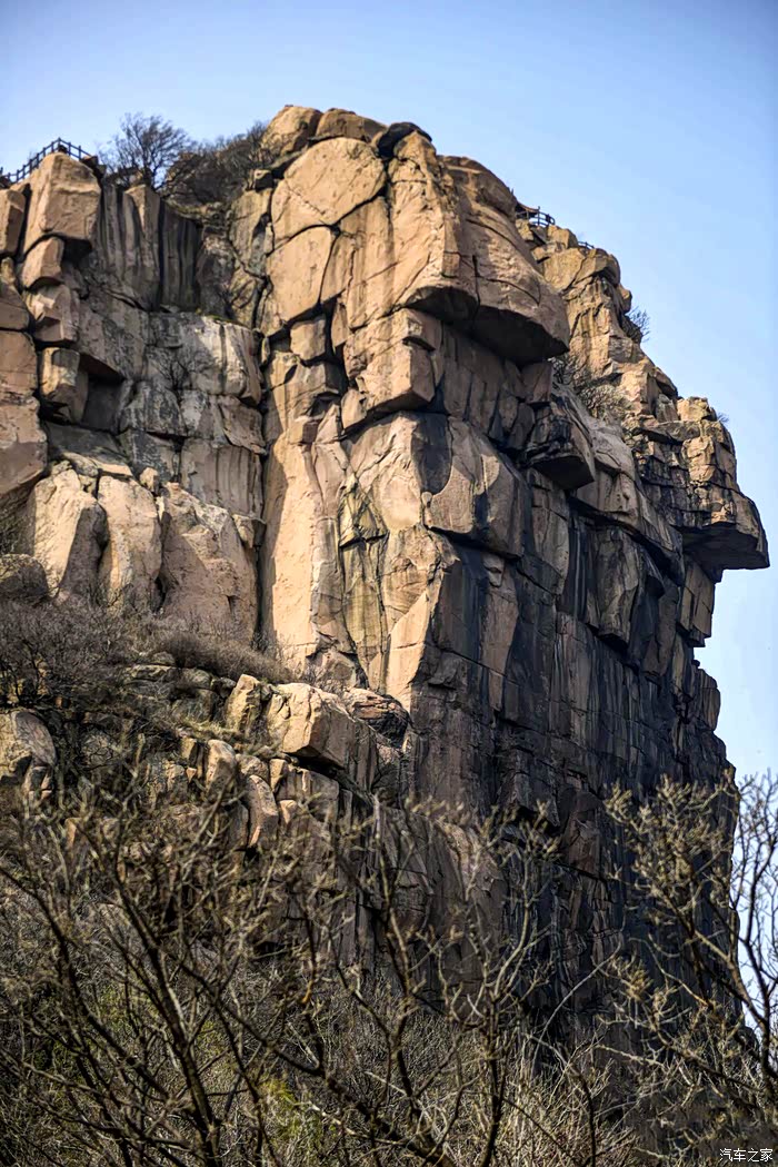 五大镇山之一沂山春来早