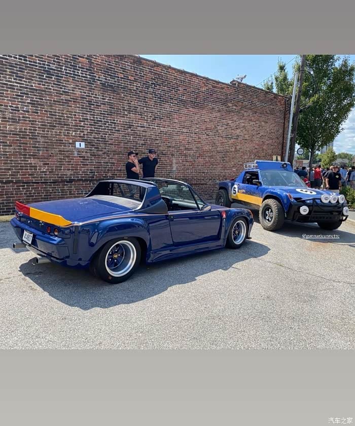 风火轮的保时捷914safari