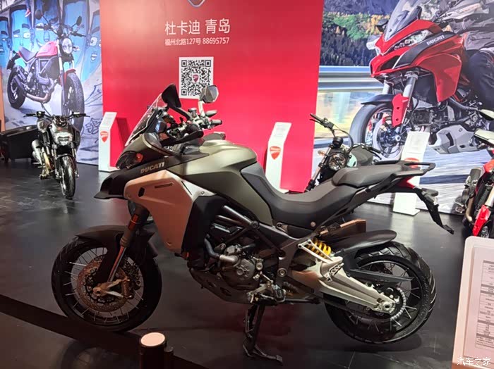 【图】青岛车展看到杜卡迪了_摩托车论坛_汽车之家论坛