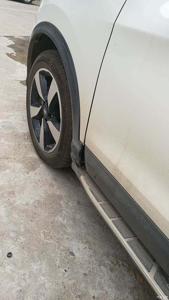 【图】左前轮挡泥板_逍客论坛_汽车之家论坛
